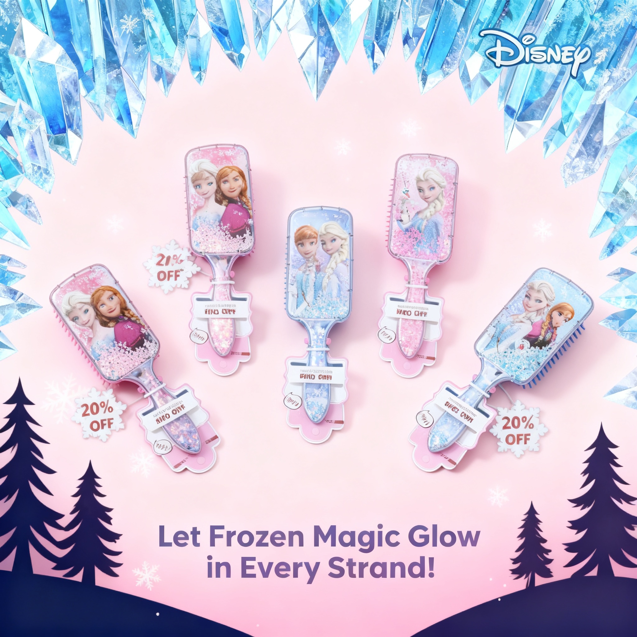 Women'S Accessories List - Frozen Elsa Minnie Mickey Mouse Air
