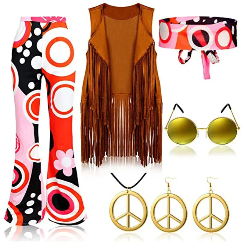 Women'S Accessories In The 60S - 60s 70s Women Costumes Accessories Hippie