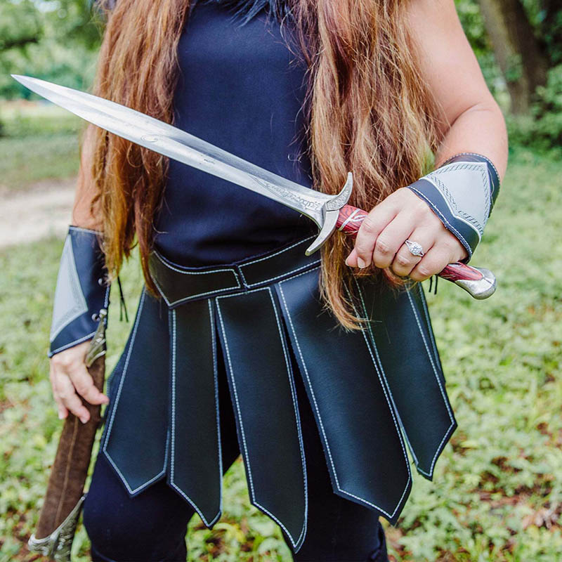 Women'S Kilt Accessories - Roman Gladiator Legion PU Leather Battle