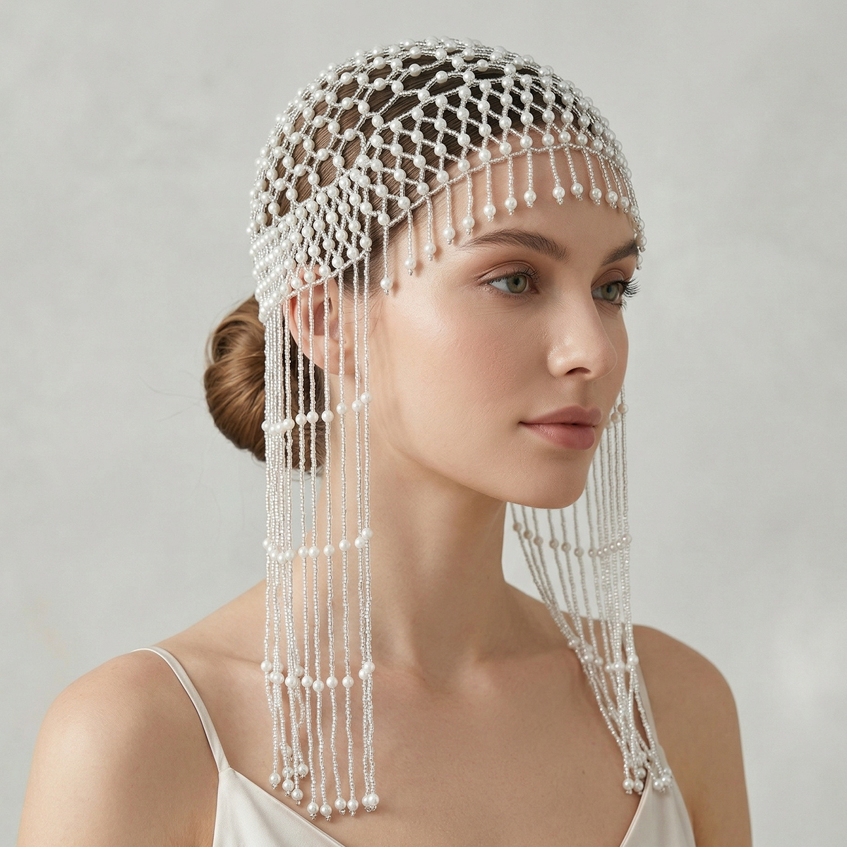 Luxury Pearls Beaded Headwrap  - Women'S Accessories List review and price