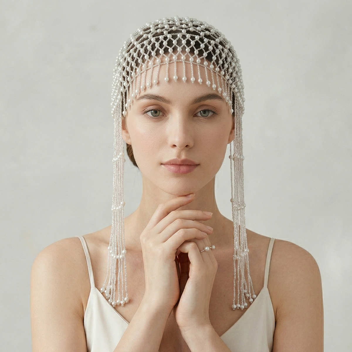 Luxury Pearls Beaded Headwrap  - Women'S Accessories List review and price