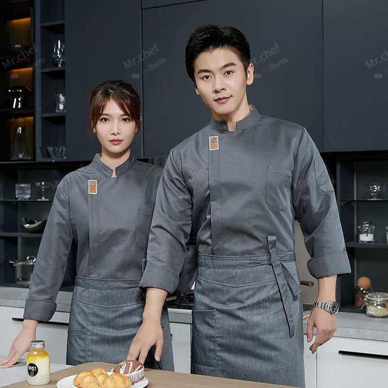 men Chef Uniform long sleeves  - Women Kitchen Accessories review and price