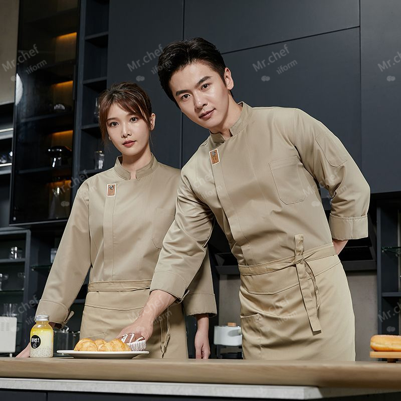 men Chef Uniform long sleeves  - Women Kitchen Accessories review and price