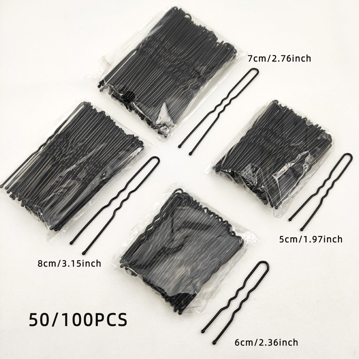 50/100 PCS Women 5/6/7/8 cm Ha - Women'S Accessories List review and price
