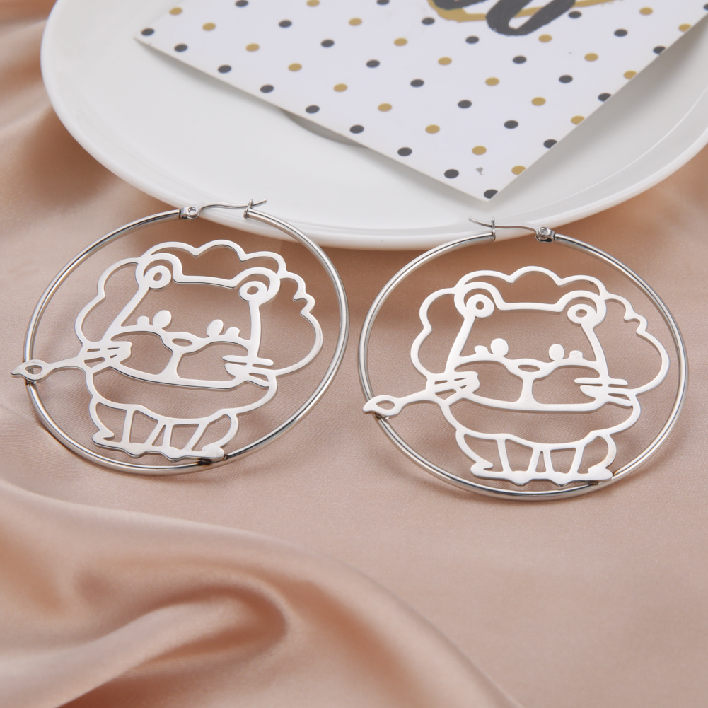 Sipuris Custom Picture Logo Ea - Statement Earrings Oversized review and price