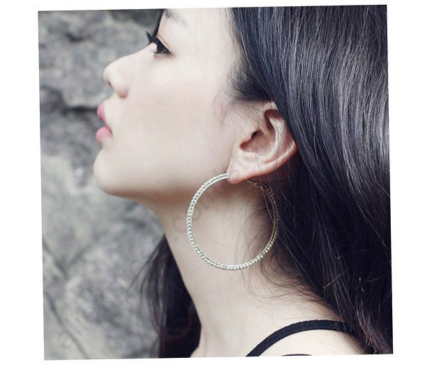 20-90mm Exaggerated Big Circle - Statement Earrings Oversized review and price