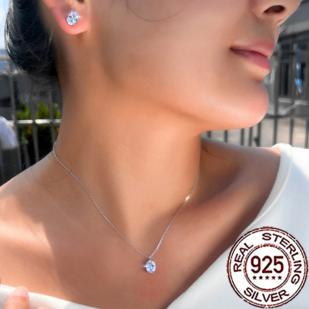 QooLady 925 Sterling Silver Sh - Statement Earrings Oversized review and price