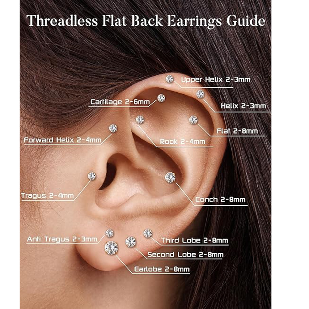 1 or 6pcs 18K Gold Plated Surg - Statement Earrings Oversized review and price