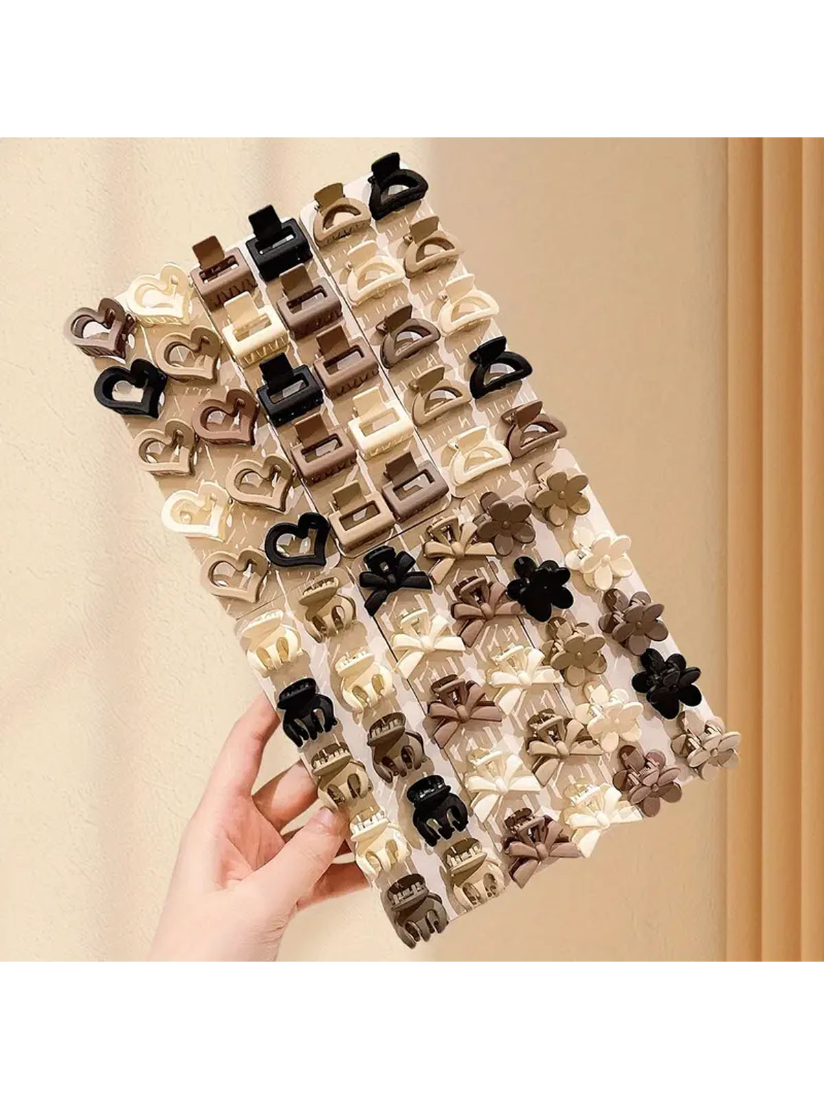 60pcs Frosted Bow Hair Clip fo - Women'S Alo Accessories review and price