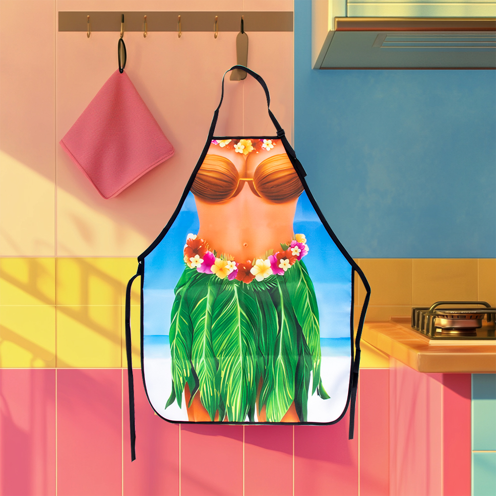 New Summer Party Apron Hawaiia - Women Kitchen Accessories review and price