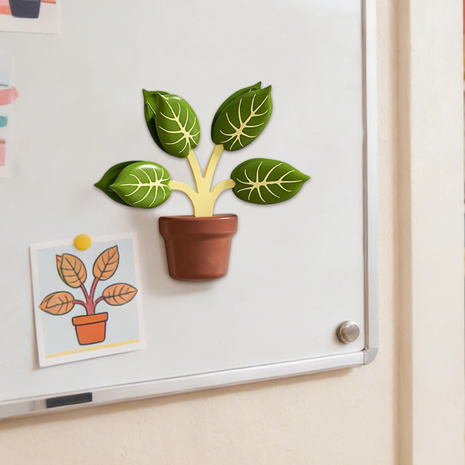 3D Potted Plant Refrige Magnet - Women Kitchen Accessories review and price