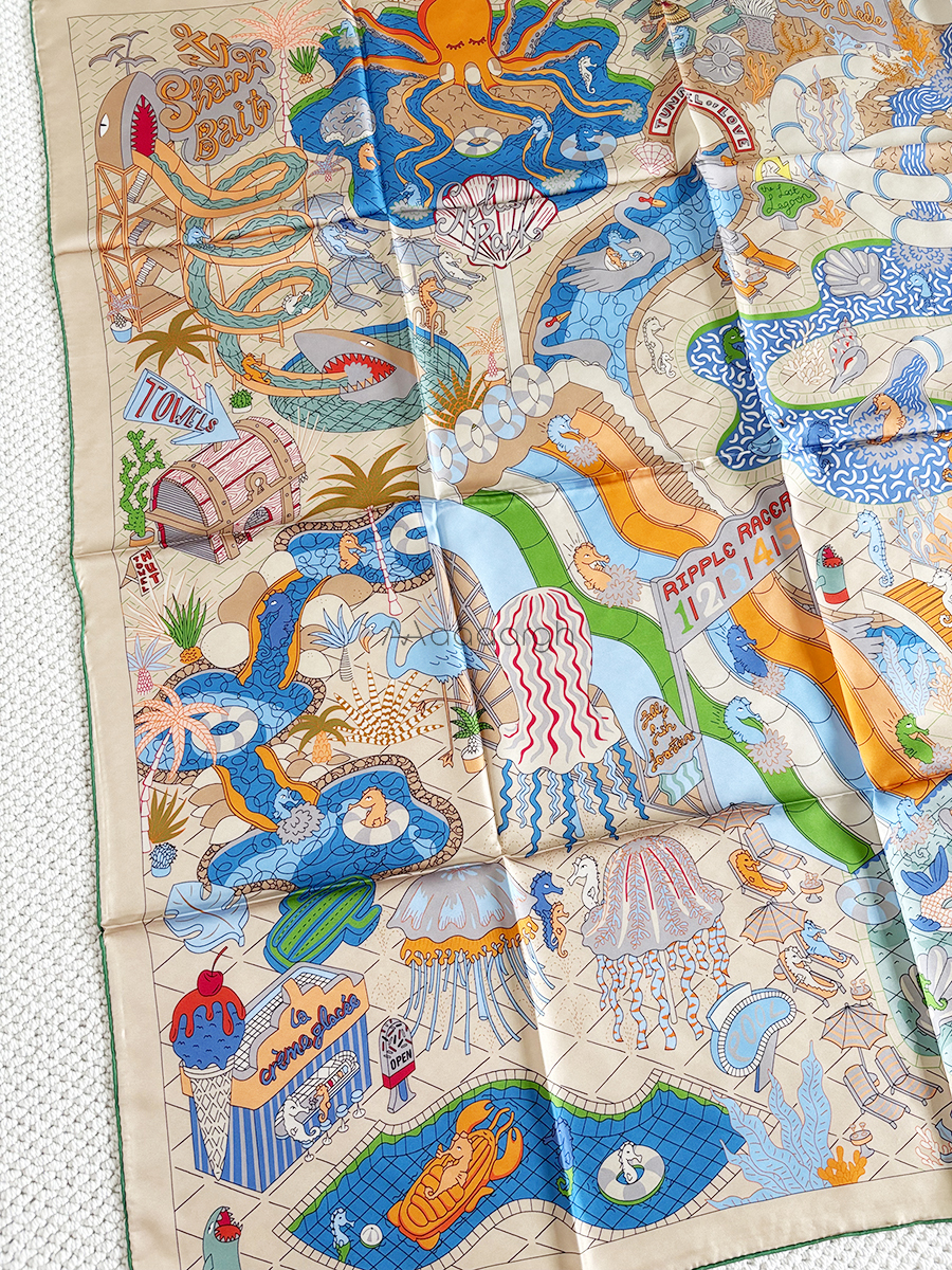 Large Silk Scarf Wraps Luxury  - Accessories Brand For Women review and price