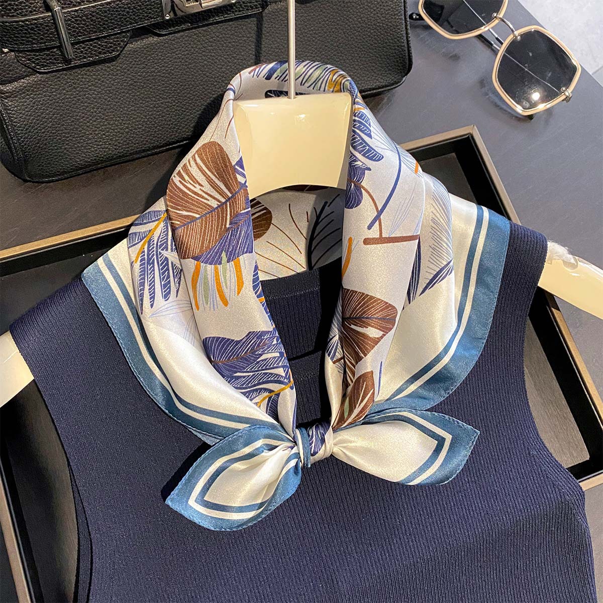 Luxury Brand 100% Real Silk Sc - Accessories Brand For Women review and price