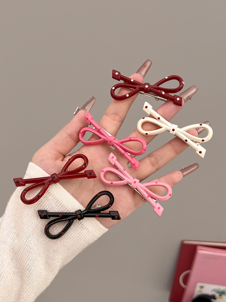 Sweet Cool Polka Dot  Knot Hai - Accessories Brand For Women review and price
